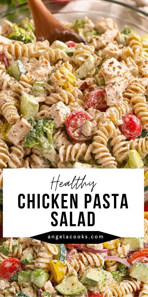 Creamy High-Protein Pasta Salad Recipe in 20 Minutes save this recipe