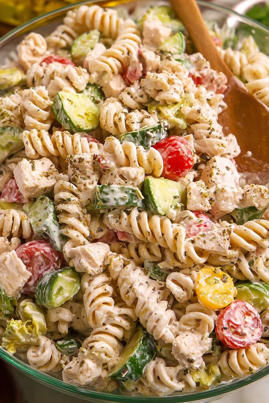 Creamy High-Protein Pasta Salad Recipe in 20 Minutes extra recipe photo