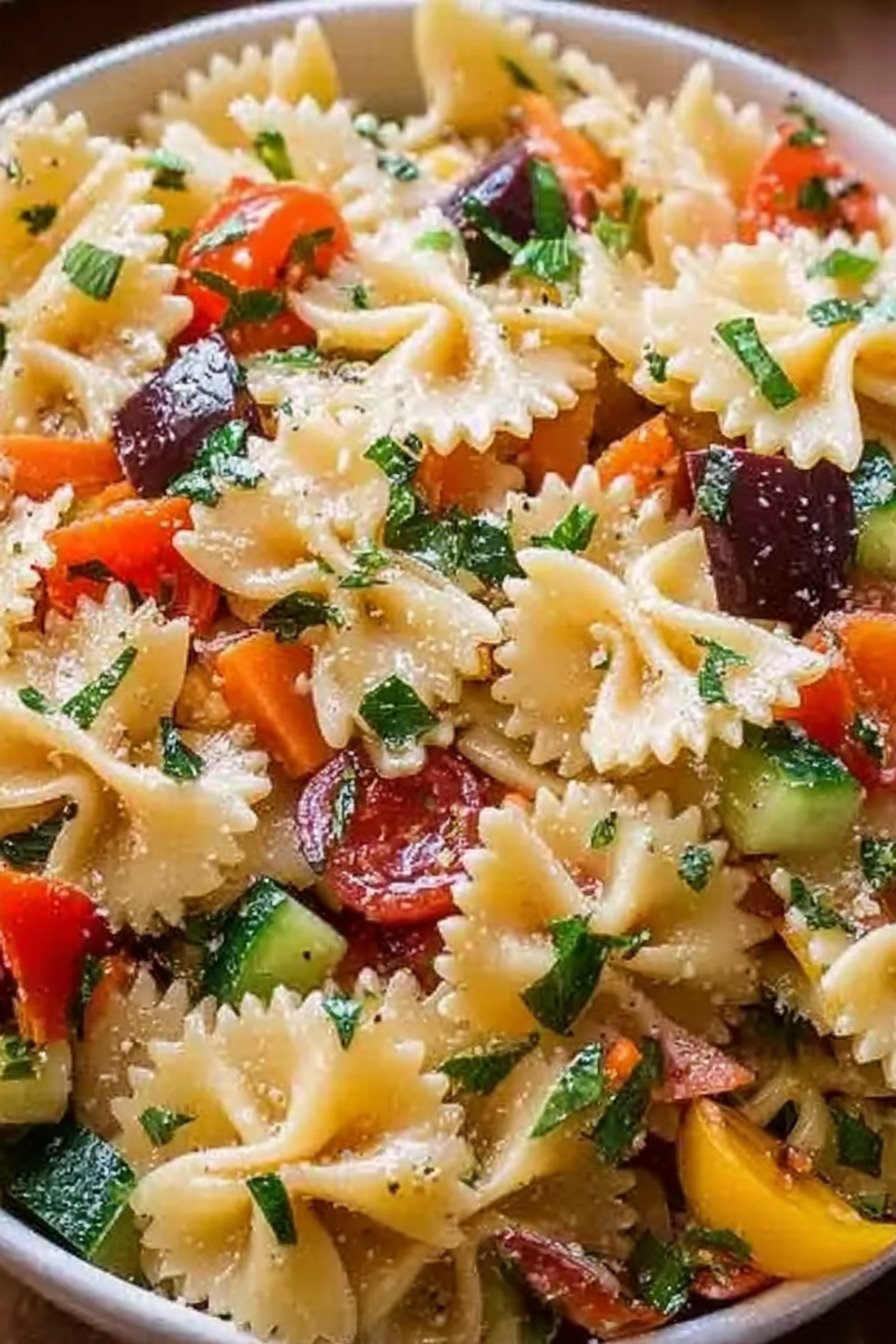 Delicious Bow Tie Pasta Salad Made Super Easy recipe tips