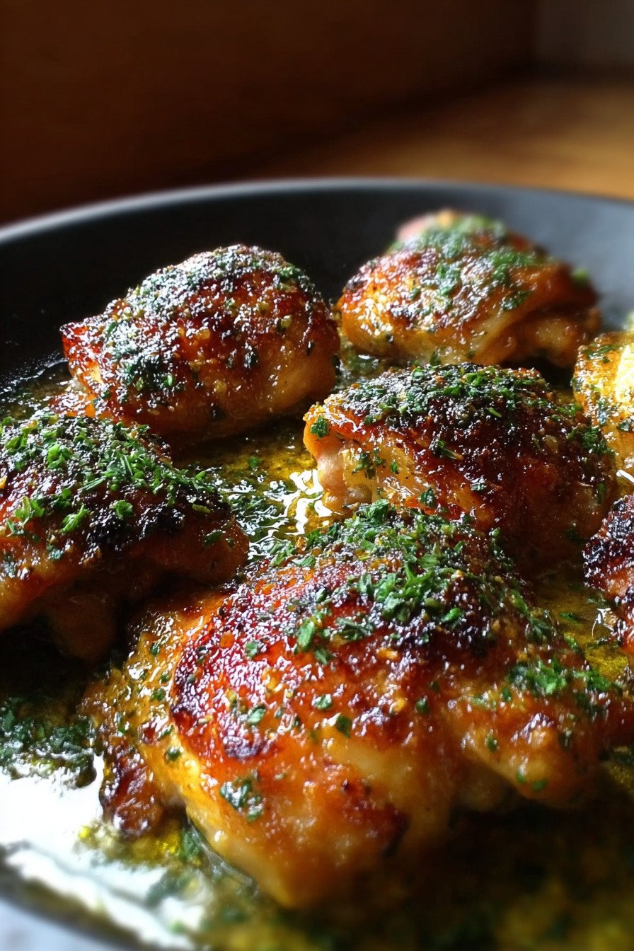 Garlic Parmesan Chicken Thighs With Crispy Skin recipe tips