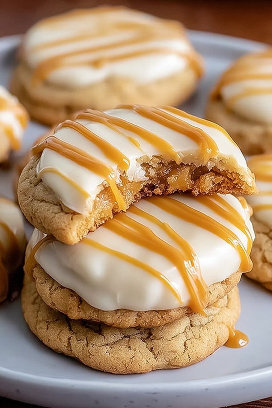 Irresistible Copycat Crumbl Salted Caramel Cheesecake Cookies recipe tips