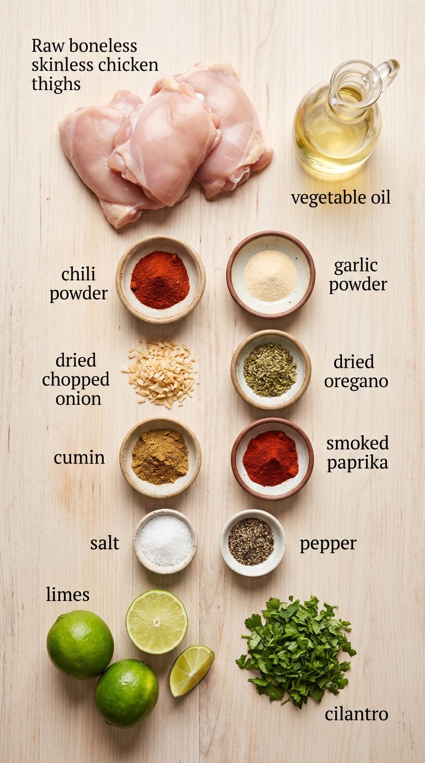 Irresistible Mexican Style Chicken Thighs Made Easy recipe ingredients