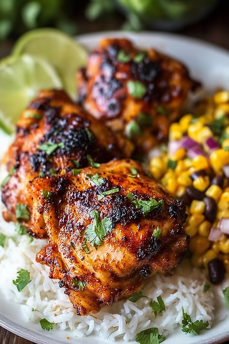 Irresistible Mexican Style Chicken Thighs Made Easy extra recipe photo