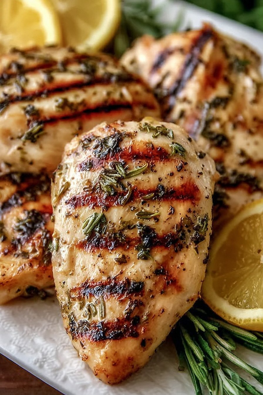 Lemon Herb Grilled Chicken extra recipe photo