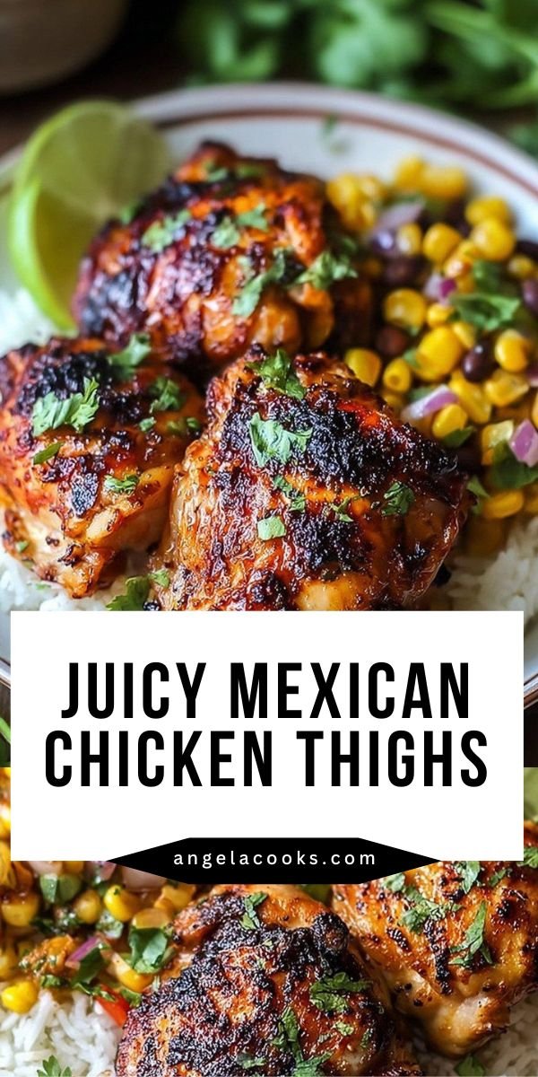 Irresistible Mexican Style Chicken Thighs Made Easy save this recipe