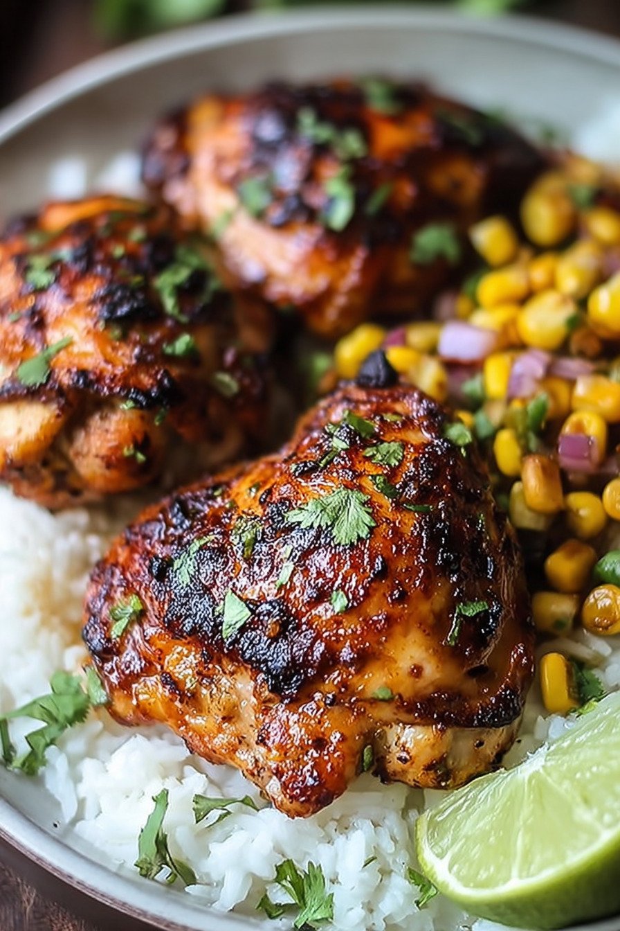 Irresistible Mexican Style Chicken Thighs Made Easy final result