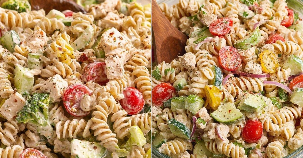Creamy High-Protein Pasta Salad Recipe in 20 Minutes recipe photo