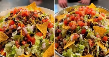 Easy Doritos Taco Salad With Crunchy Taco Salad Doritos Flavor recipe photo