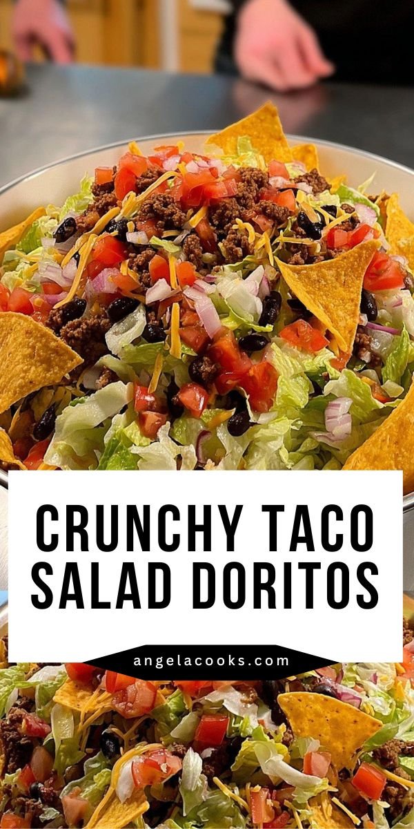 Easy Doritos Taco Salad With Crunchy Taco Salad Doritos Flavor save this recipe