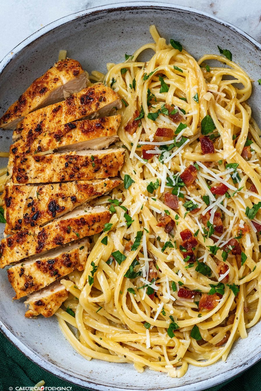 Garlic Butter Chicken Pasta for a Juicy, Savory Chicken Dinner recipe tips