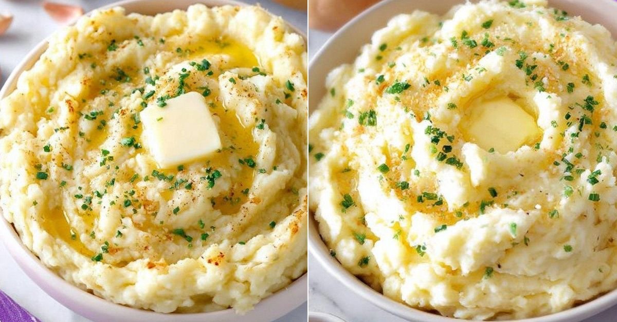 Garlic Parmesan Mashed Potatoes Recipe recipe photo