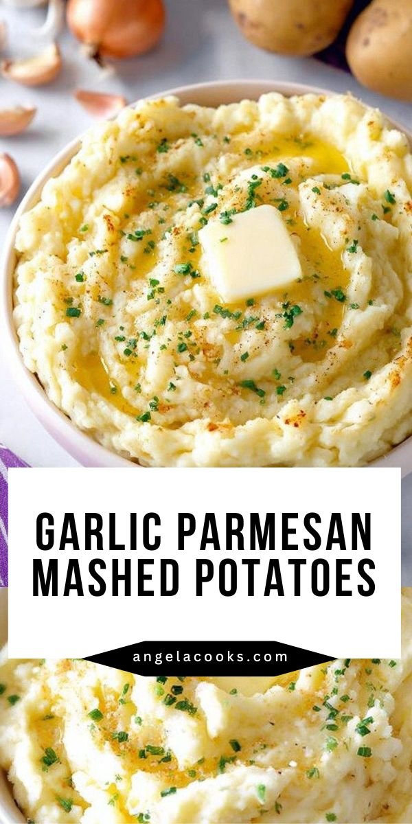 Garlic Parmesan Mashed Potatoes Recipe save this recipe