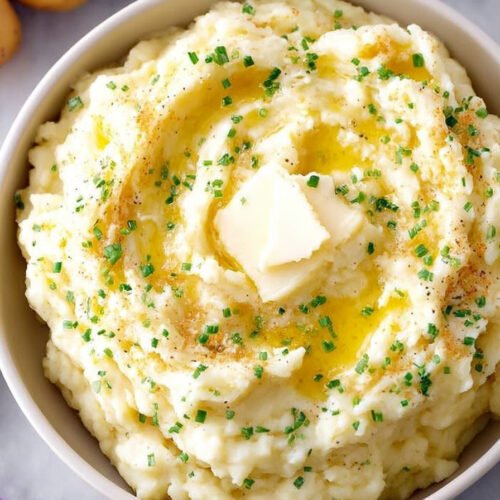 Garlic Parmesan Mashed Potatoes Recipe extra recipe photo