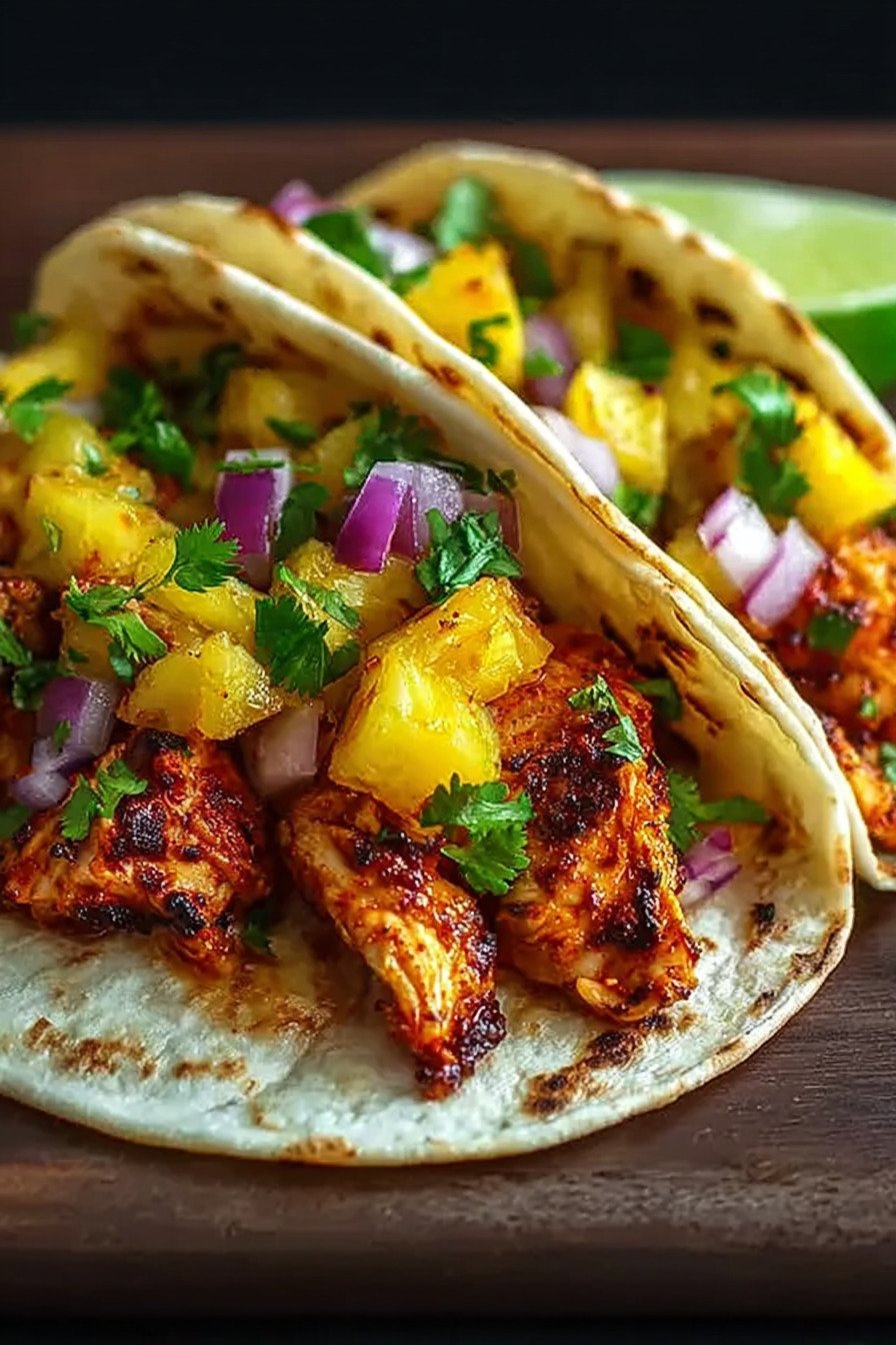 Fresh and Flavorful Pineapple Chicken Tacos recipe tips
