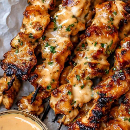 Bang Bang Chicken Skewers extra recipe photo