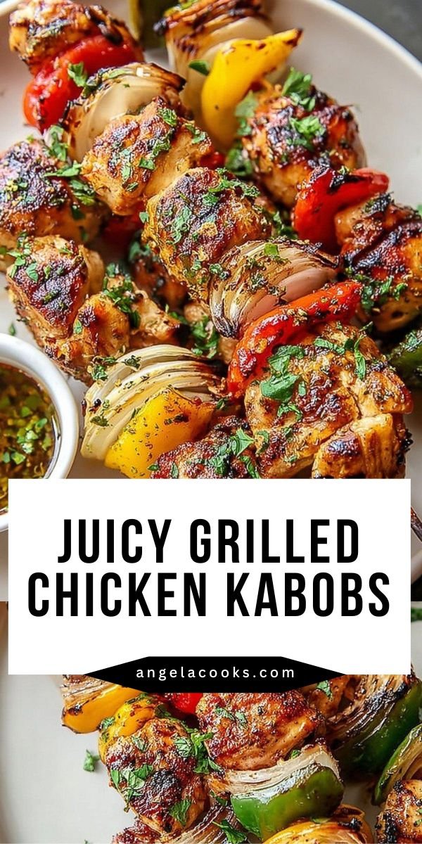 Grilled Chicken Kabobs Recipe: Easy Summer BBQ Perfection save this recipe